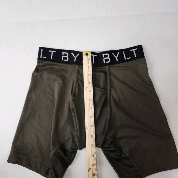 BYLT Flex Brief Men's Medium Dark Olive Green - Picture 5 of 6